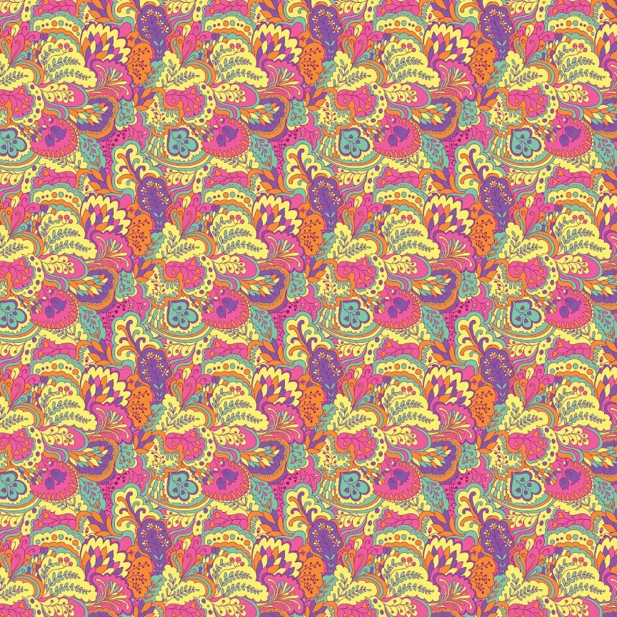 Psychedelic Pattern Acrylic Sheet - CMB Pattern Acrylic